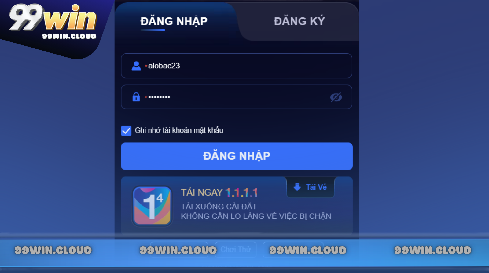Các bước đăng nhập 99WIN đơn giản và hiệu quả